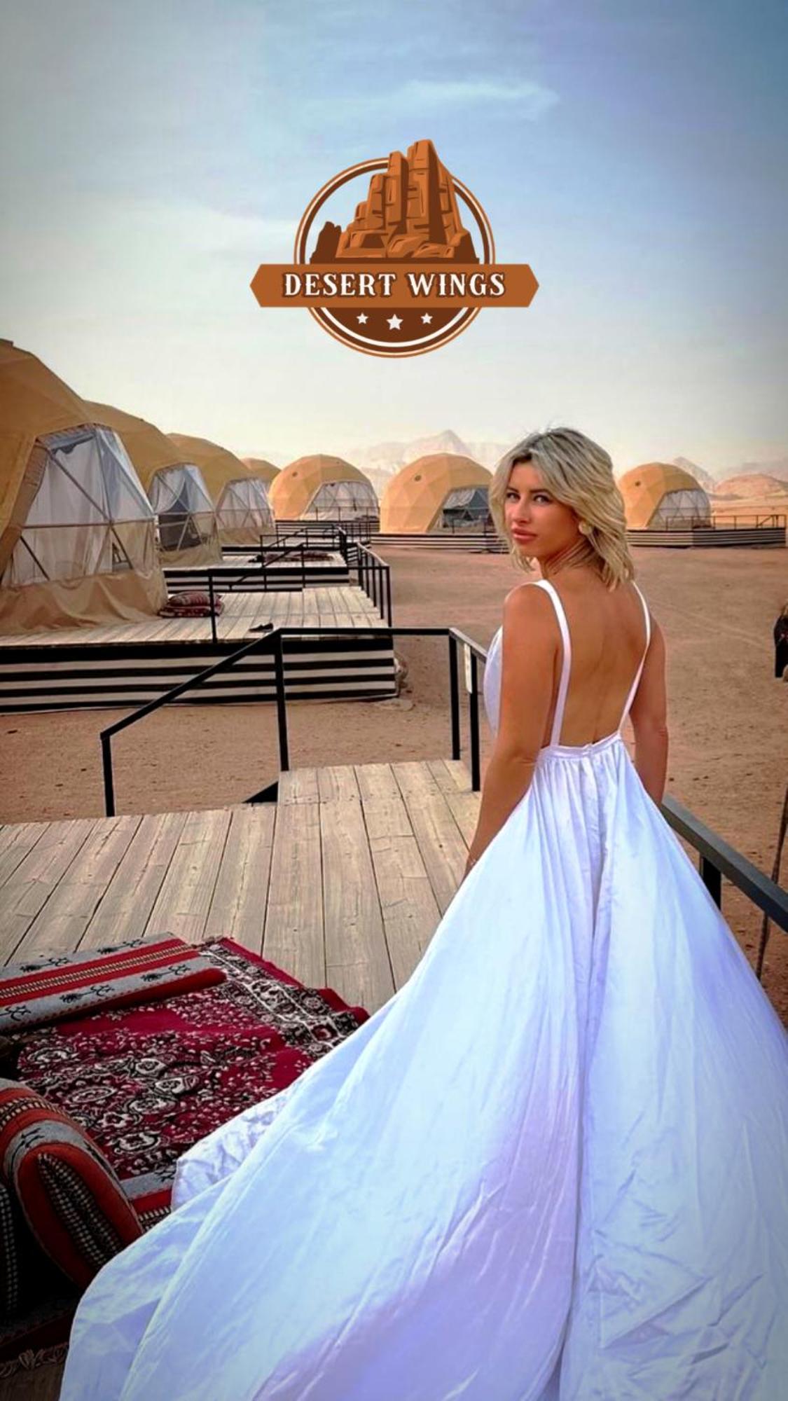 Rum Wings Bubble Luxury Camp Ваді-Рам Екстер'єр фото