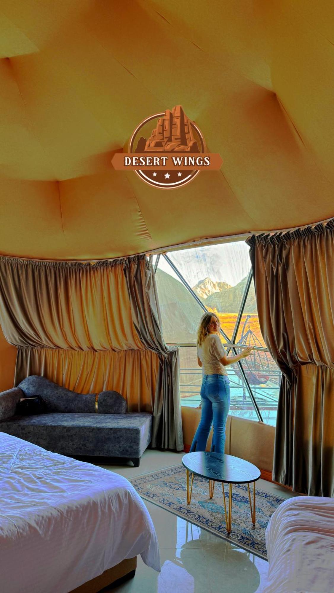 Rum Wings Bubble Luxury Camp Ваді-Рам Екстер'єр фото