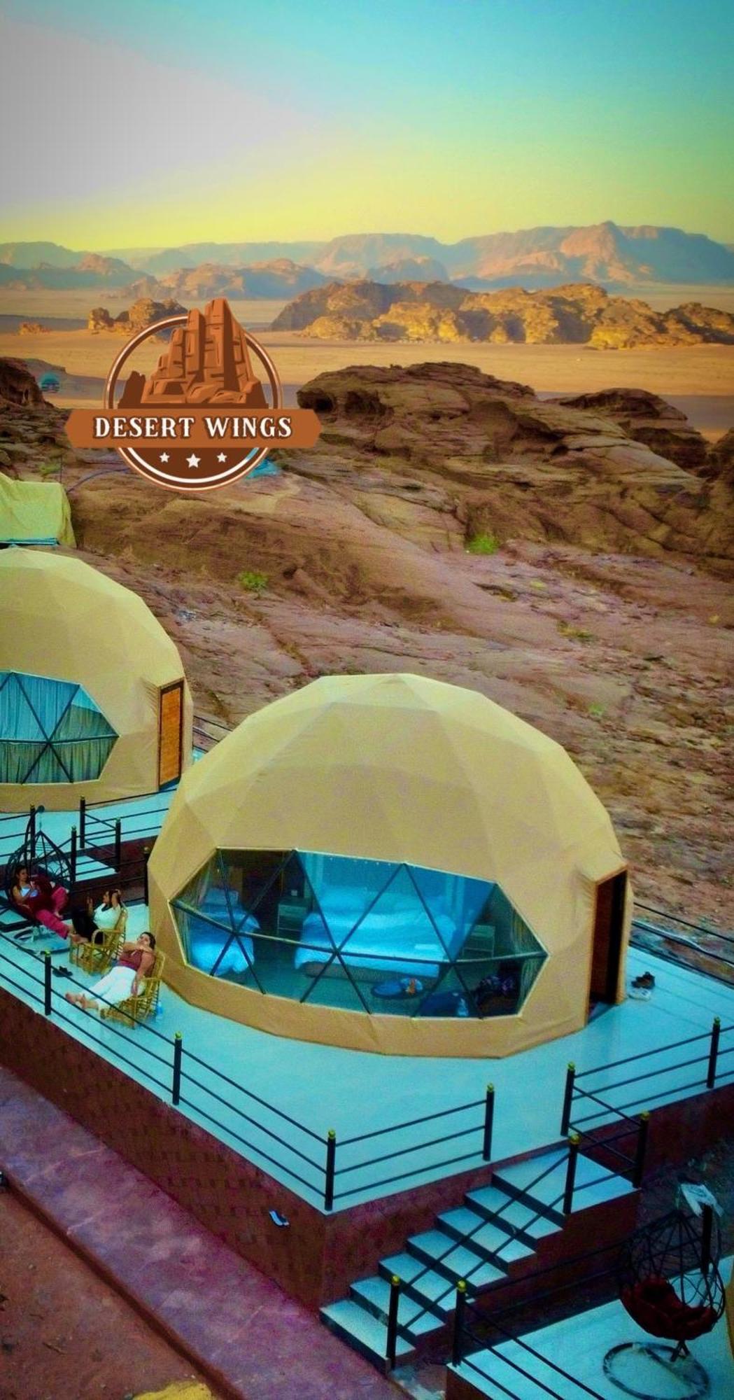 Rum Wings Bubble Luxury Camp Ваді-Рам Екстер'єр фото